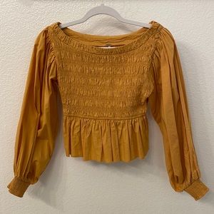 Free People crop top.